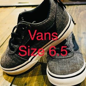 Toddler vans size 6.5